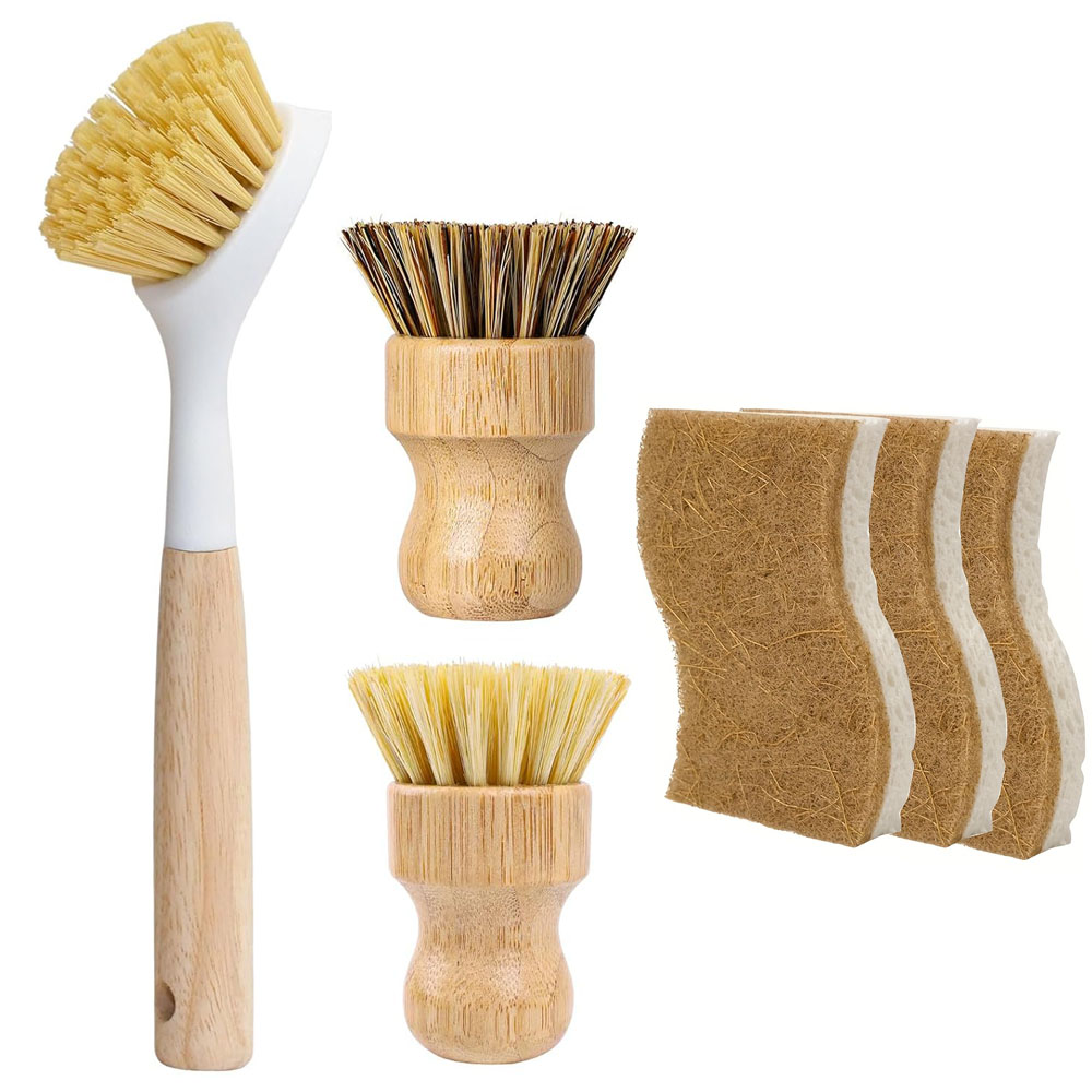 6-częściowy zestaw bambusowych – Dish Brush Bamboo recenzja i cena