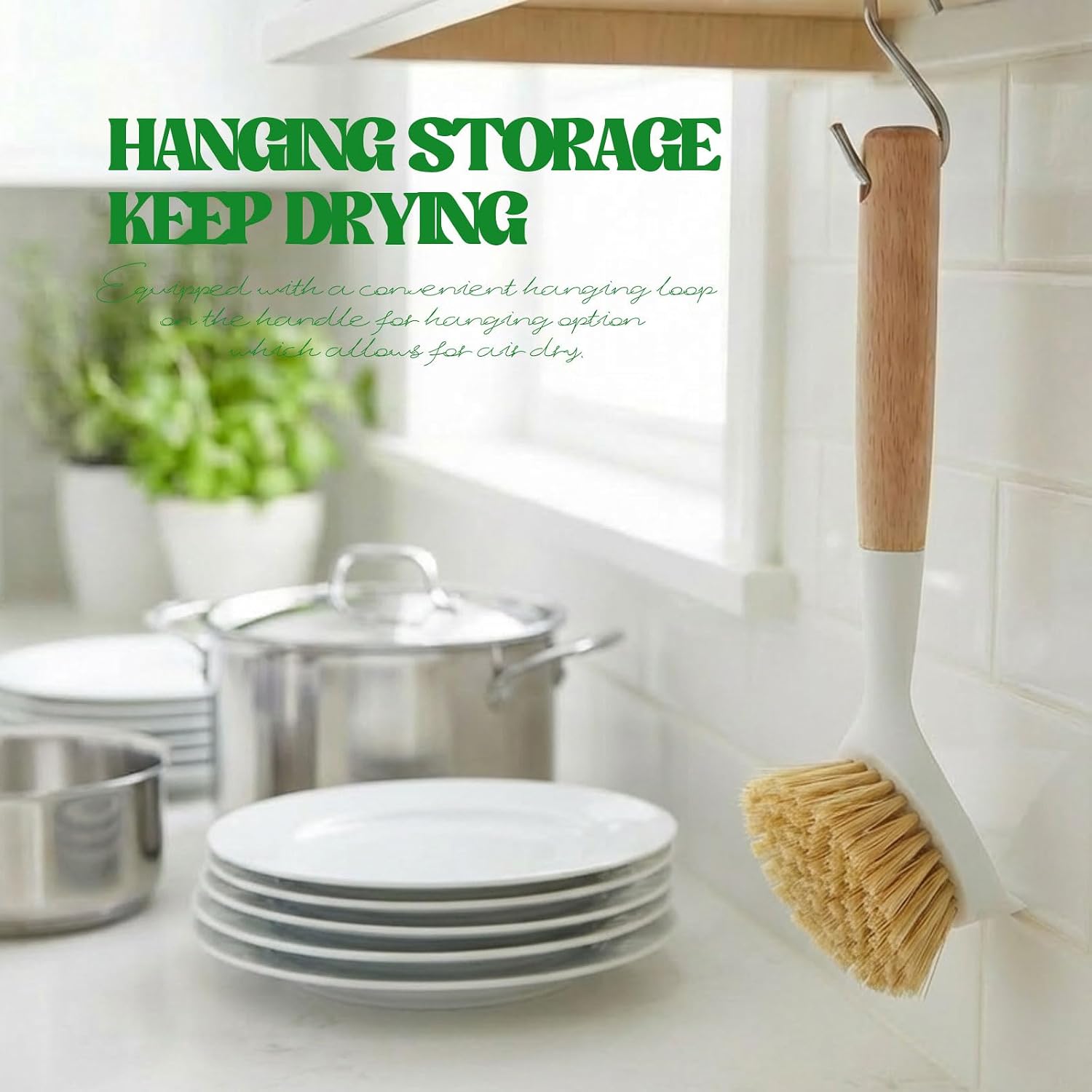 6-częściowy zestaw bambusowych – Dish Brush Bamboo recenzja i cena