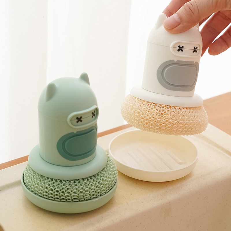 Szczotka do naczyń z automatyc – Dish Brush Bamboo recenzja i cena