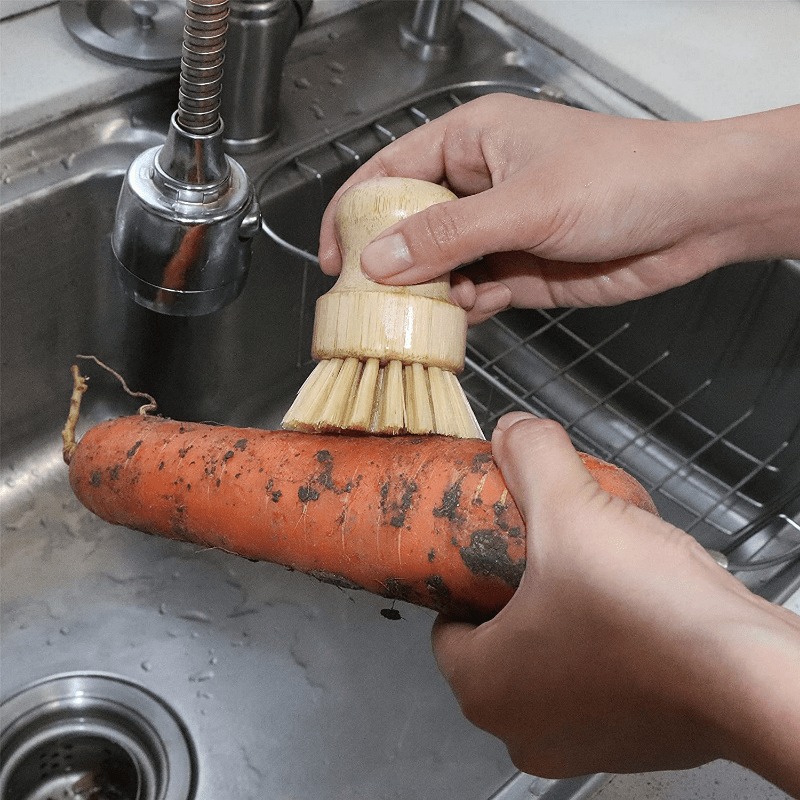 Szczotka do naczyń z bambusa,  – Dish Brush Bamboo recenzja i cena