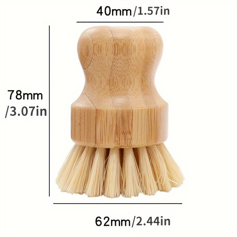 Szczotka do naczyń z bambusa,  – Dish Brush Bamboo recenzja i cena
