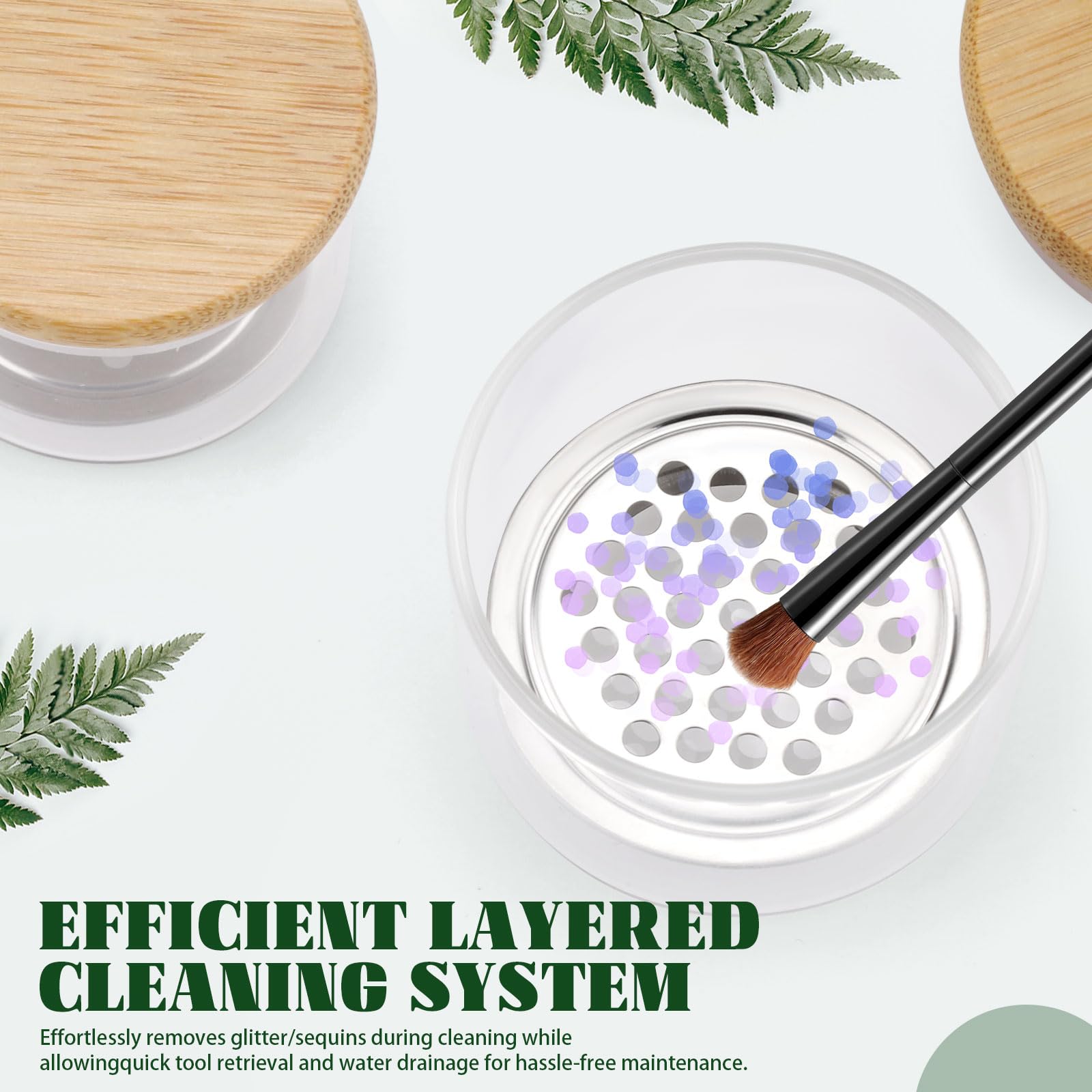 Kubek do czyszczenia pędzli do – Dish Brush Bamboo recenzja i cena